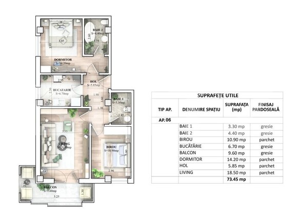 Apartament de vânzare 3 camere Galata - 200964AV | BLITZ Iași | Poza13