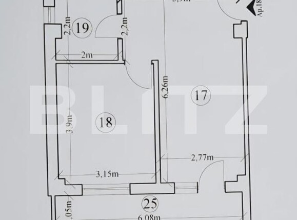 Apartament de vânzare 2 camere Hlincea - 202400AV | BLITZ Iași | Poza1
