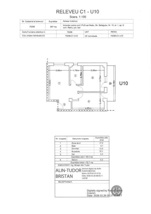 Apartament de vânzare 2 camere Rediu - 202503AV | BLITZ Iași | Poza9