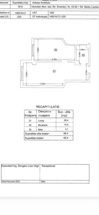 Apartament de vânzare 2 camere Smardan - 203201AV | BLITZ Iași | Poza9