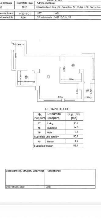Apartament de vânzare 2 camere Smardan - 203210AV | BLITZ Iași | Poza11