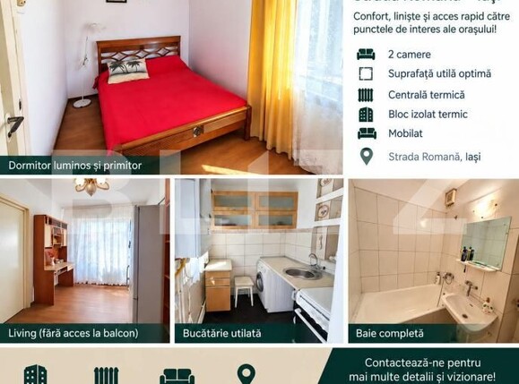 Apartament de vânzare 2 camere Podul de Piatra - 205141AV | BLITZ Iași | Poza7