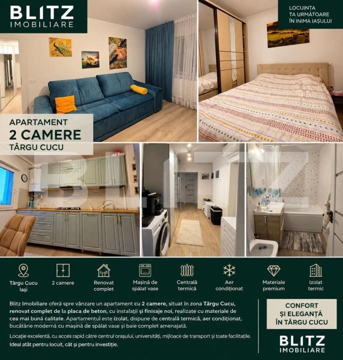 Apartament de vânzare 2 camere Targu Cucu - 205382AV | BLITZ Iași | Poza8