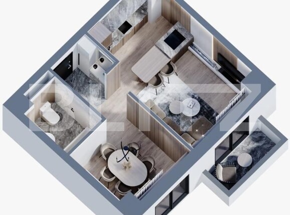 Garsonieră de vânzare Frumoasa - 205914AV | BLITZ Iași | Poza1