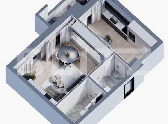 Garsonieră de vânzare Frumoasa - 205930AV | BLITZ Iași | Poza1