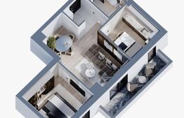 Apartament de vânzare 2 camere Moara de Vant - 161160AV | BLITZ Iași | Poza2