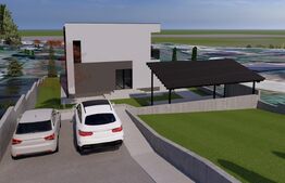 Casa de vanzare, 132 mp, teren 600 mp, zona Breazu