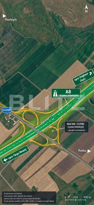 Teren de vânzare Horlesti (Rediu) - 206191TV | BLITZ Iași | Poza2