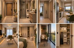 Apartament 1 camere, 39 mp, zona Lunca Cetatuii