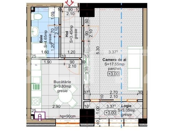 Garsonieră de vânzare Lunca Cetatuii - 206979AV | BLITZ Iași | Poza9