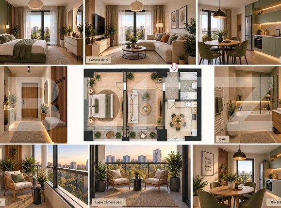 Apartament de vânzare 2 camere Lunca Cetatuii - 207049AV | BLITZ Iași | Poza5