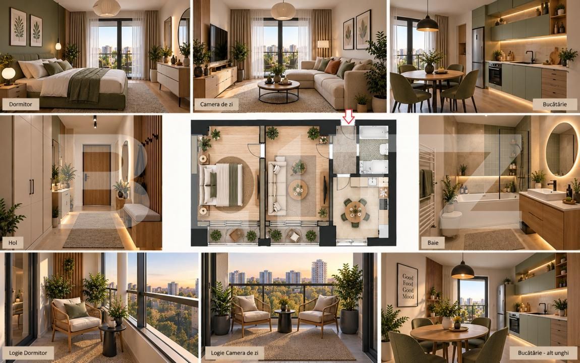 Apartament de vânzare 2 camere Lunca Cetatuii - 207049AV | BLITZ Iași | Poza5
