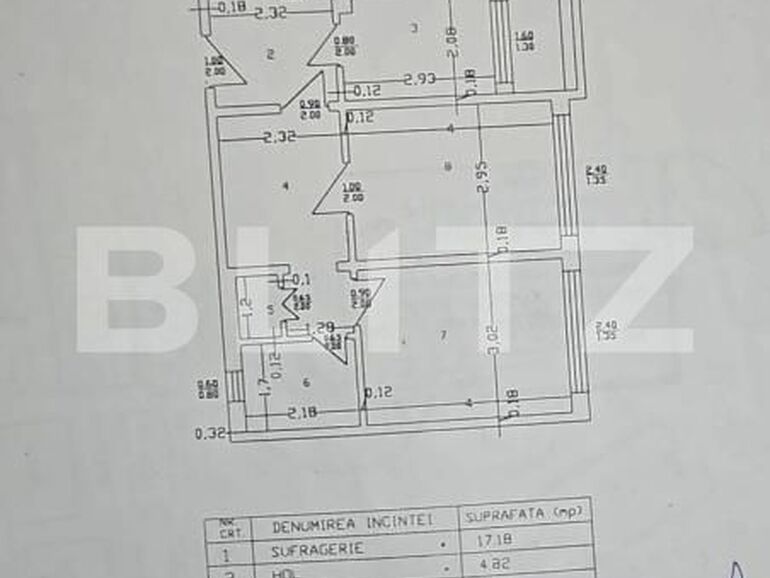Apartament de vânzare 3 camere Podu Ros - 208077AV | BLITZ Iași | Poza1