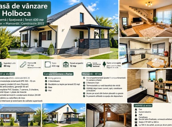 Casa de vânzare 3 camere Holboca - 208297CV | BLITZ Iași | Poza2