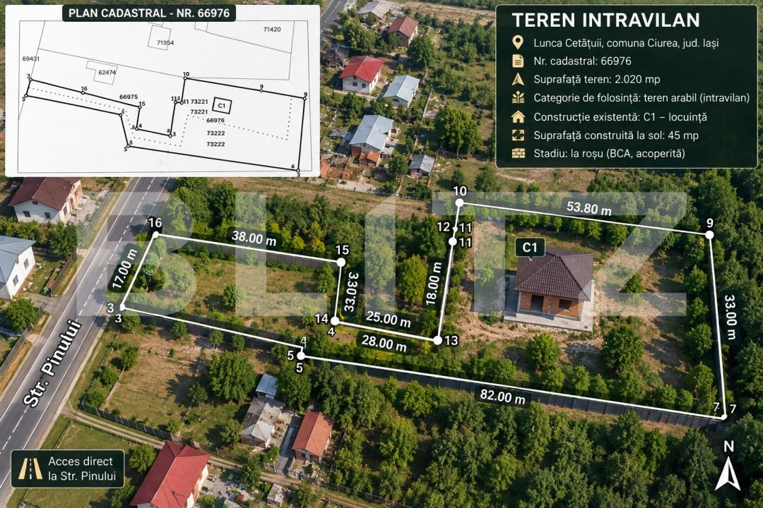 Casa de vânzare 1 camera Hlincea - 208523CV | BLITZ Iași | Poza4