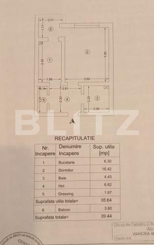 Garsonieră de vânzare Bucium - 209032AV | BLITZ Iași | Poza9