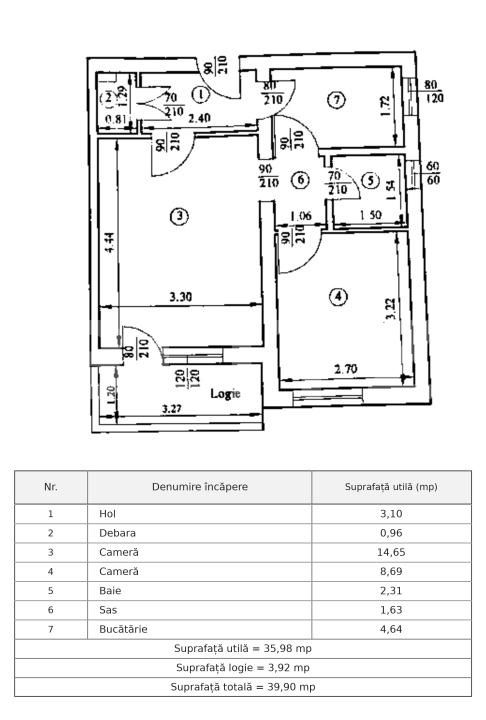 Apartament de vânzare 2 camere Podu Ros - 209277AV | BLITZ Iași | Poza1