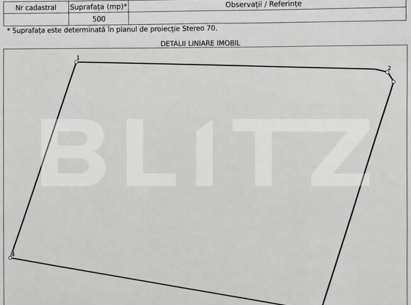 Teren de vânzare Galata - 209780TV | BLITZ Iași | Poza1