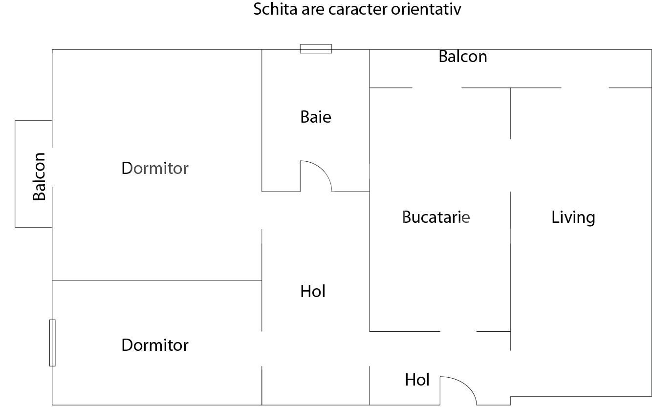 Apartament de 3 camere, 80 mp, perfect pentru o familie, zona linistita