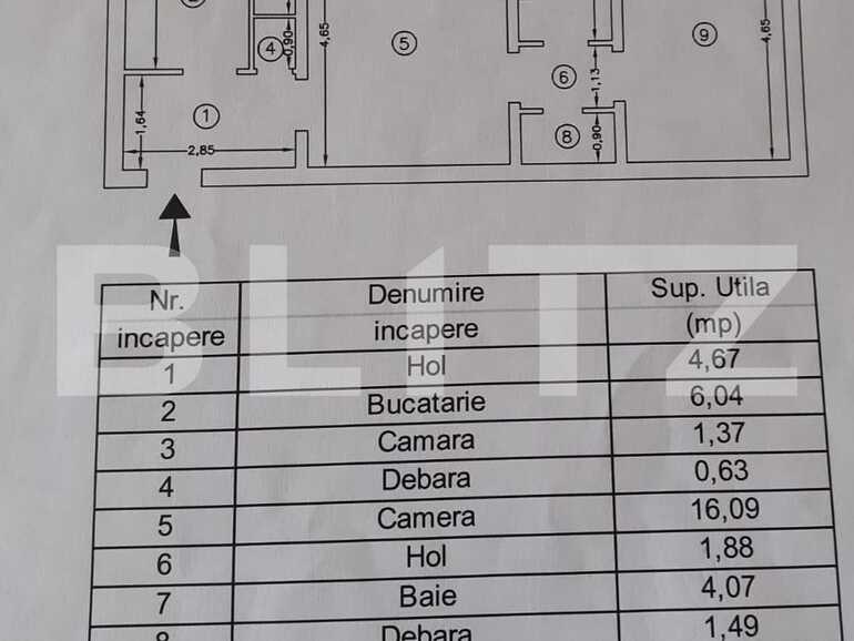 Apartament de vânzare 2 camere Tatarasi - 71084AV | BLITZ Iași | Poza1