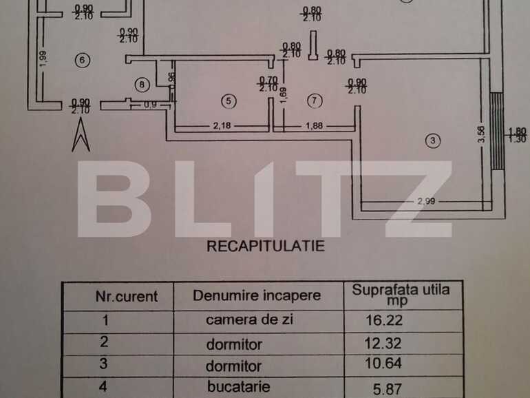 Apartament de vânzare 3 camere Ultracentral - 71524AV | BLITZ Iași | Poza1