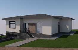 Casa individuala cu garaj, 435 mp de teren, zona Valea Adanca