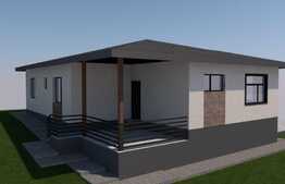 Casa individuala cu garaj, 435 mp de teren, zona Valea Adanca