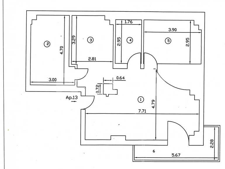 Apartament de vânzare 4+ camere Cug - 75027AV | BLITZ Iași | Poza1