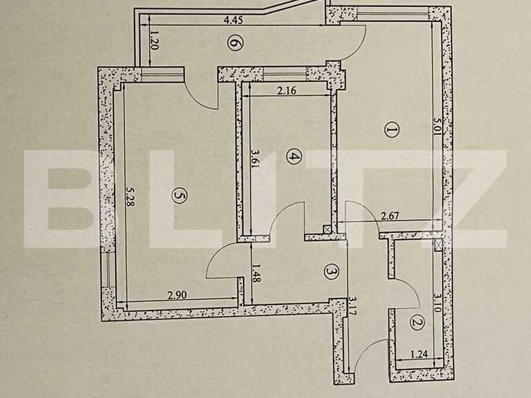 Apartament de vânzare 2 camere Galata - 75752AV | BLITZ Iași | Poza1