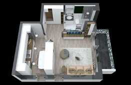 Garsoniera de 37 mp, in complex complex nou, zona Kaufland Pacurari