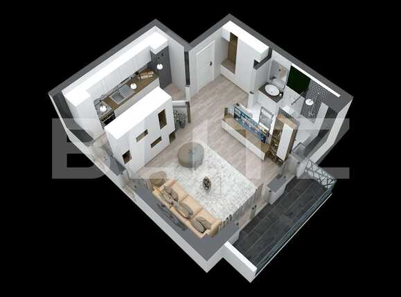 Garsonieră de vânzare Rediu - 76539AV | BLITZ Iași | Poza7