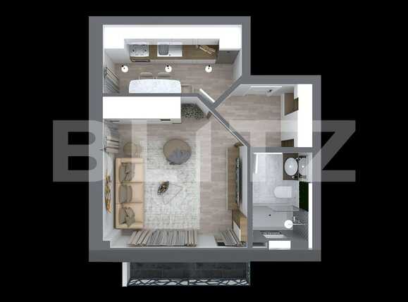 Garsonieră de vânzare Rediu - 76539AV | BLITZ Iași | Poza8
