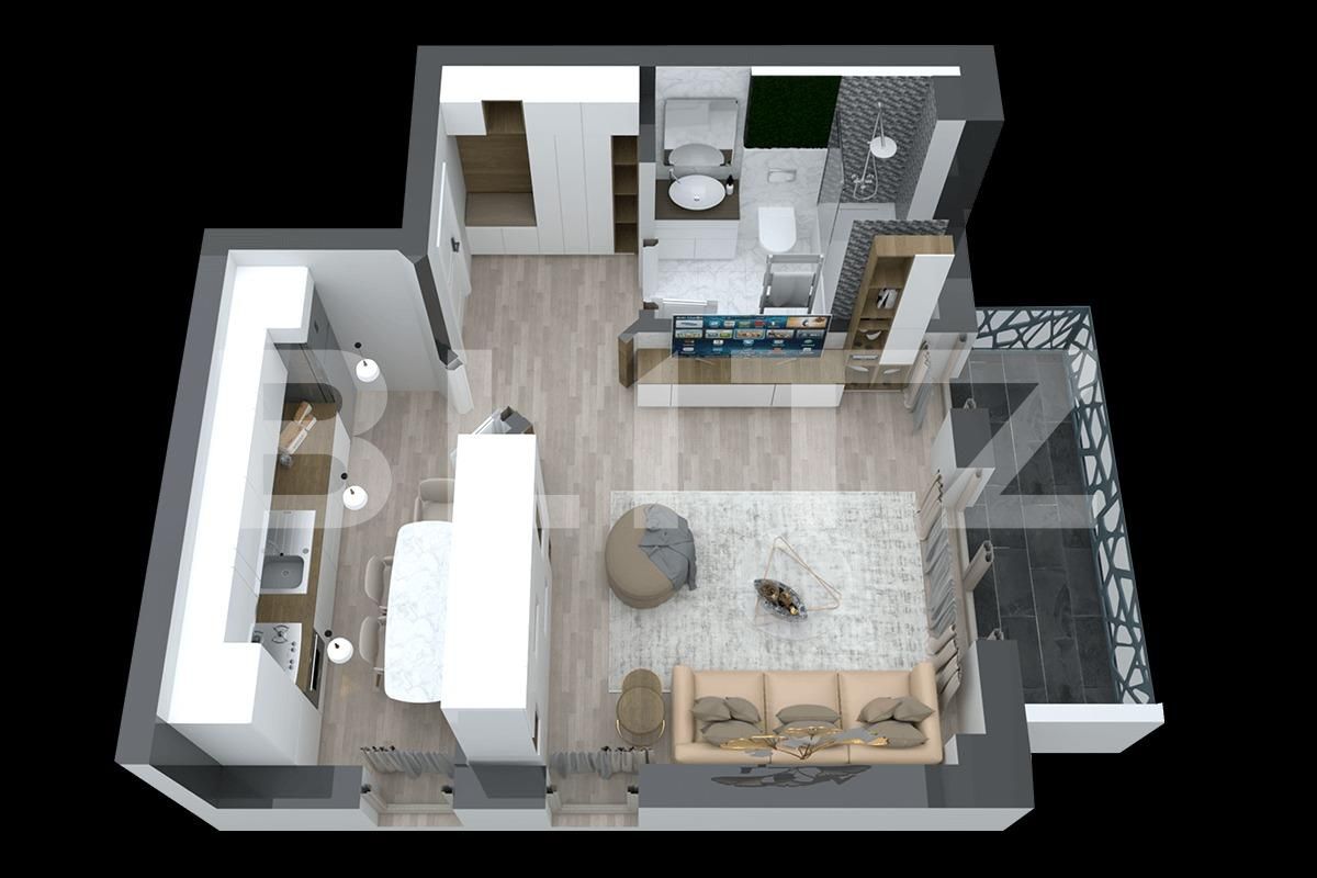 Garsonieră de vânzare Rediu - 76539AV | BLITZ Iași | Poza6