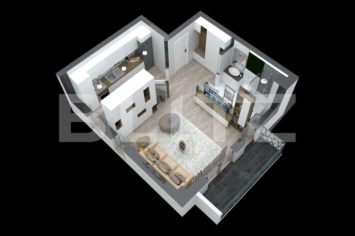 Garsonieră de vânzare Rediu - 76539AV | BLITZ Iași | Poza7