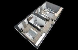 Apartament nou de 2 camere, 61 mp, in zona  Pacurari