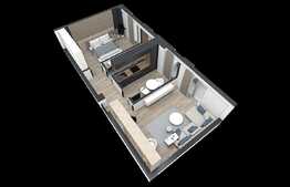 Apartament nou de 2 camere, 61 mp, in zona  Pacurari