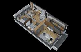 Apartament 3 camere nou, 77 mp, decomandat, in zona Pacurari 