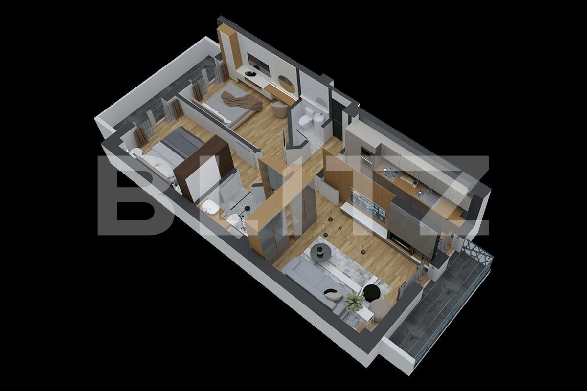 Apartament de vânzare 3 camere Rediu - 76548AV | BLITZ Iași | Poza8