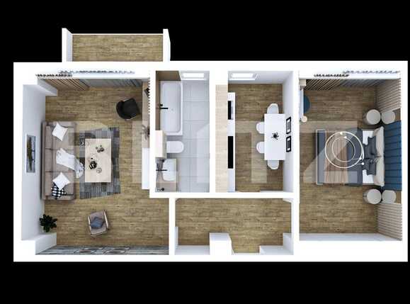 Apartament de vânzare 2 camere Rediu - 76551AV | BLITZ Iași | Poza5