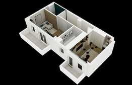 Apartament 2 camere,decomandat, 60 mp, zona Kaufland Pacurari