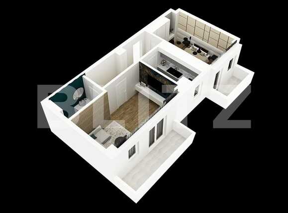 Apartament de vânzare 2 camere Rediu - 76554AV | BLITZ Iași | Poza4