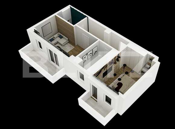 Apartament de vânzare 2 camere Rediu - 76554AV | BLITZ Iași | Poza5
