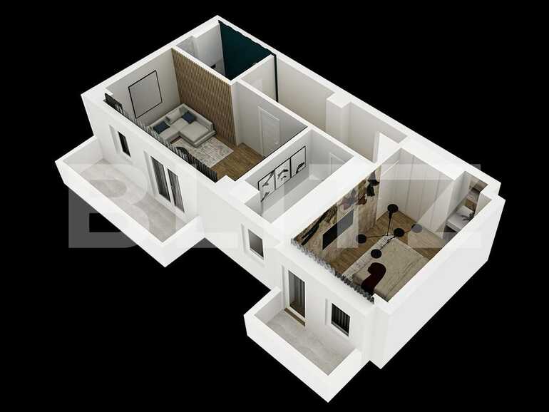 Apartament de vanzare 2 camere Rediu - 76554AV | BLITZ Iasi | Poza5