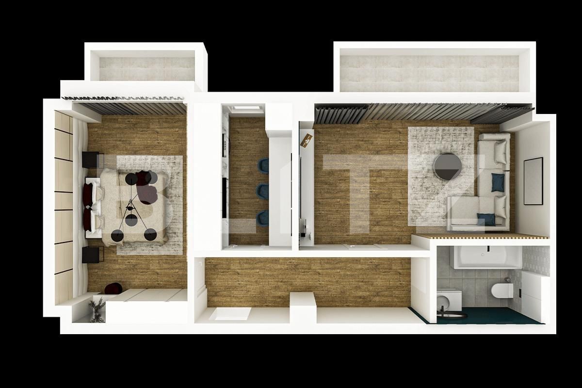 Apartament de vânzare 2 camere Rediu - 76554AV | BLITZ Iași | Poza6