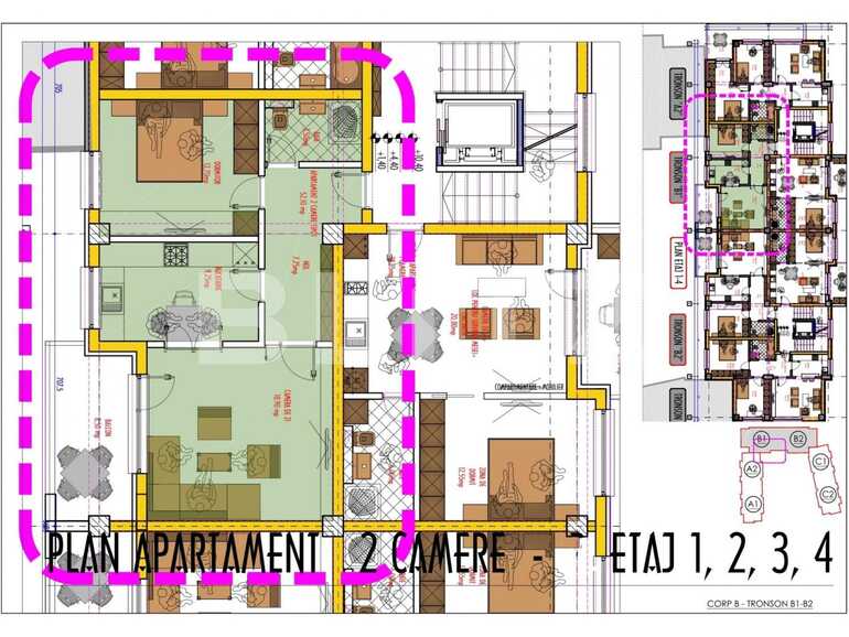Apartament de vânzare 2 camere Pacurari - 76709AV | BLITZ Iași | Poza1