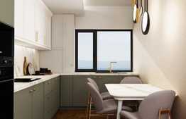 Apartament 2 camere cu gradina, 52.1 mp, zona Pacurari