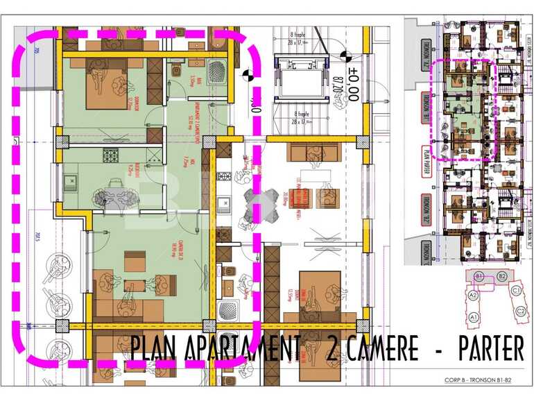Apartament de vânzare 2 camere Pacurari - 76710AV | BLITZ Iași | Poza1