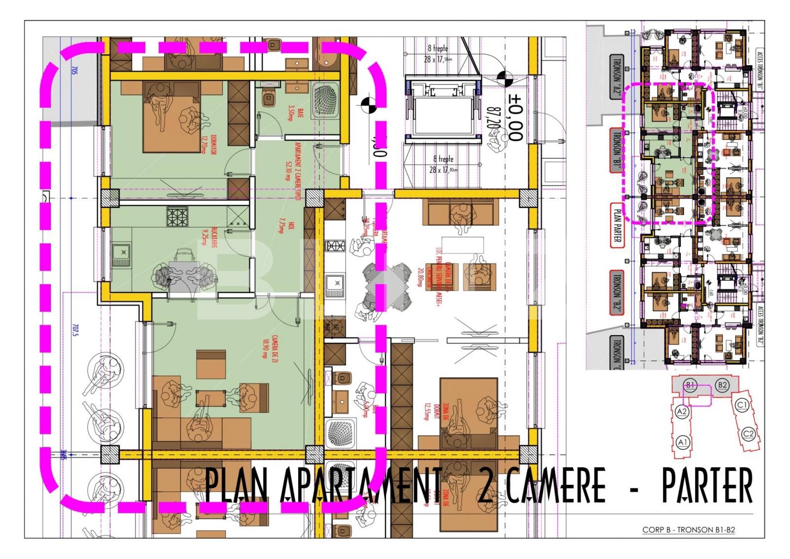 Apartament de vânzare 2 camere Pacurari - 76710AV | BLITZ Iași | Poza1