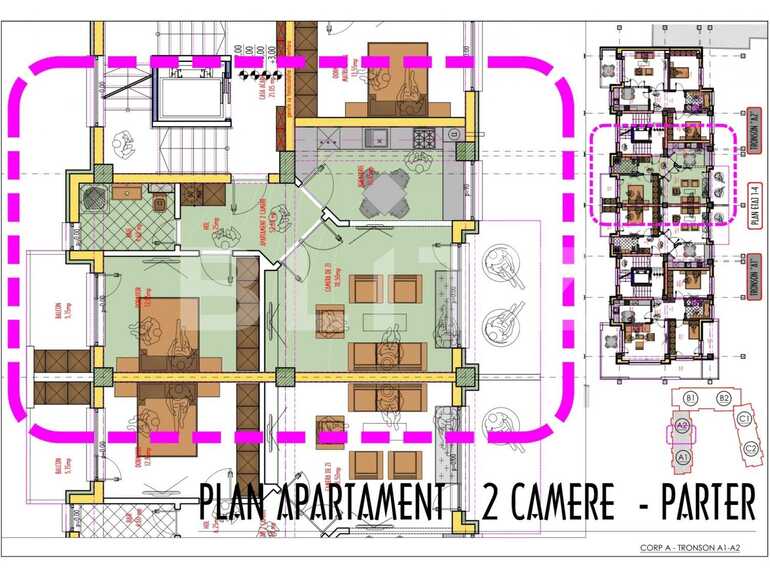 Apartament de vânzare 2 camere Pacurari - 76714AV | BLITZ Iași | Poza1