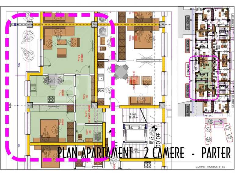 Apartament de vânzare 2 camere Pacurari - 76720AV | BLITZ Iași | Poza1